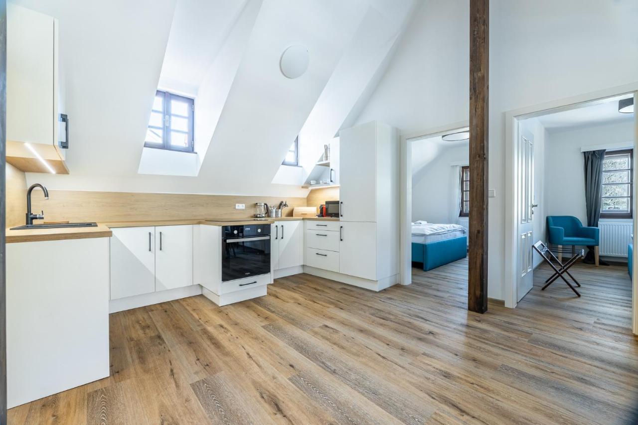 Residence Wurmfeld - Rodinny Apartman S 3 Loznicemi Český Krumlov Eksteriør billede