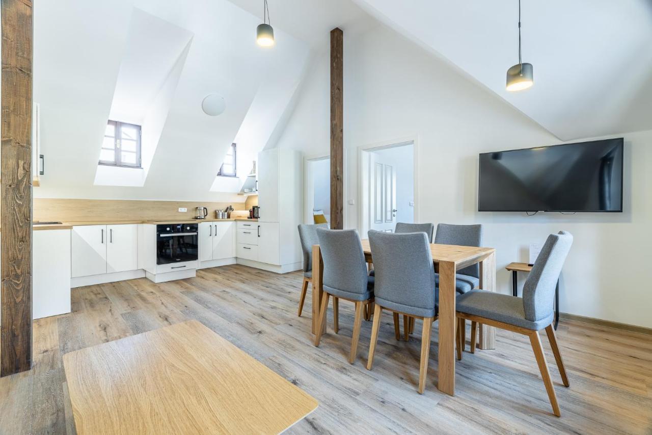 Residence Wurmfeld - Rodinny Apartman S 3 Loznicemi Český Krumlov Eksteriør billede